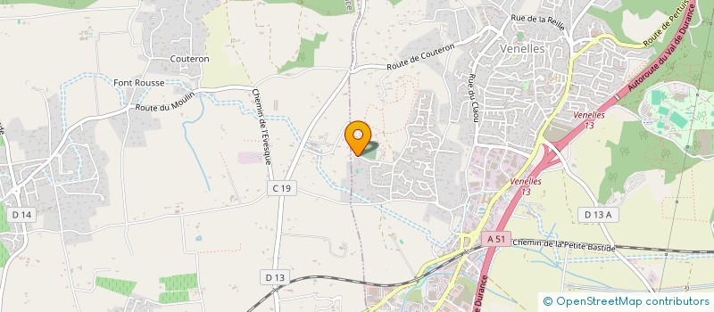 localisation de l'entreprise SCI DE LA BOSQUE  VENELLES