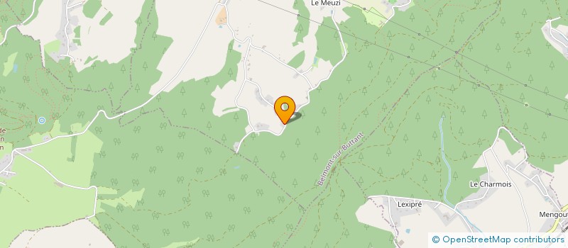 localisation de l'entreprise SCI DE LA BOUCHERIE  BELMONT-SUR-BUTTANT