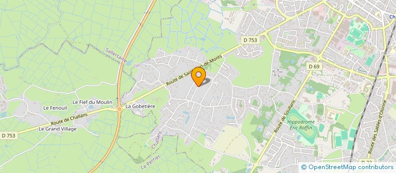 localisation de l'entreprise SCI DE LA BOUEE DOU BOEUFS à CHALLANS