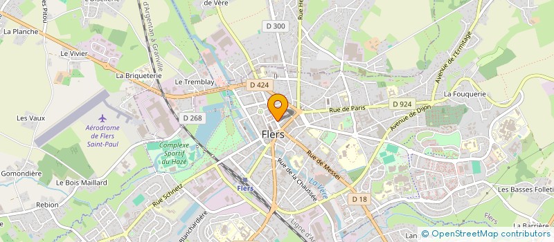 localisation de l'entreprise SCI DE LA BOULE N 12 à FLERS