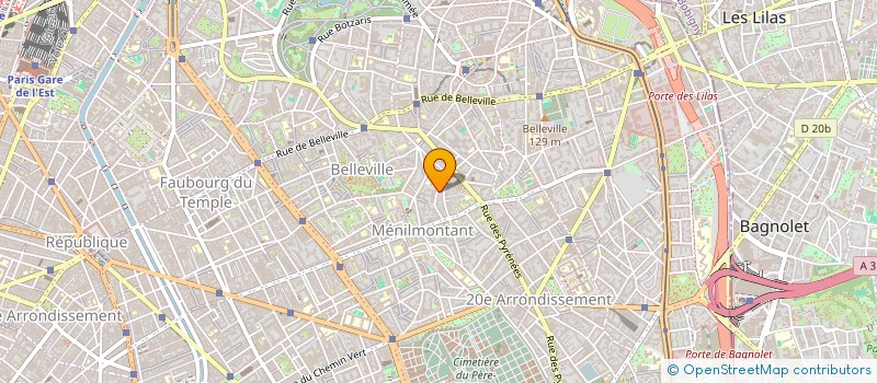 localisation de l'entreprise SCI DE LA BOUROUSE  BOULOGNE-BILLANCOURT