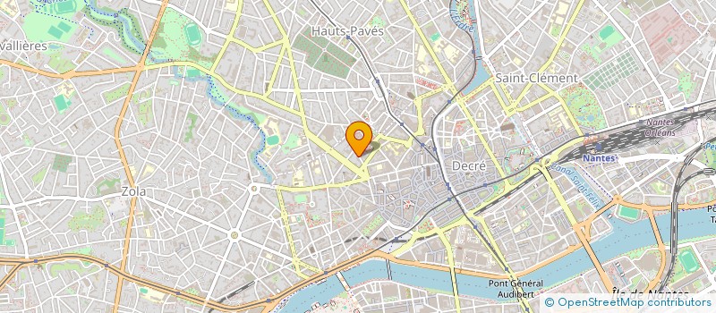 localisation de l'entreprise SCI DE LA BOURSE à NANTES