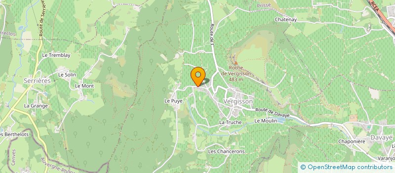 localisation de l'entreprise SCI DE LA BOUTIERE  IGE