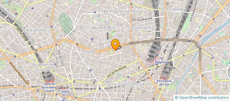 localisation de l'entreprise SCI DE LA BOUTIQUE DE DUNKERQUE  PARIS