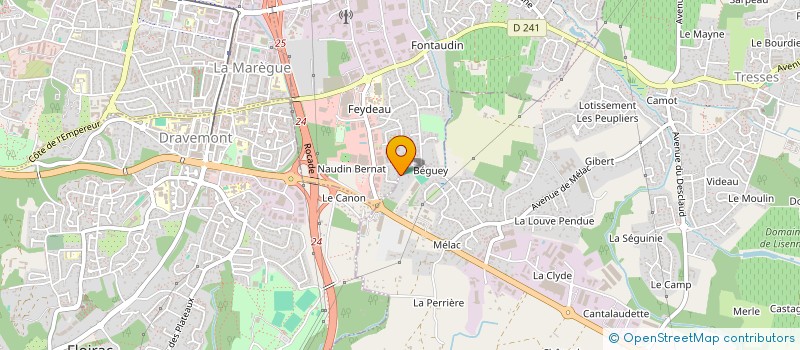 localisation de l'entreprise SCI DE LA BRECHE  TRESSES