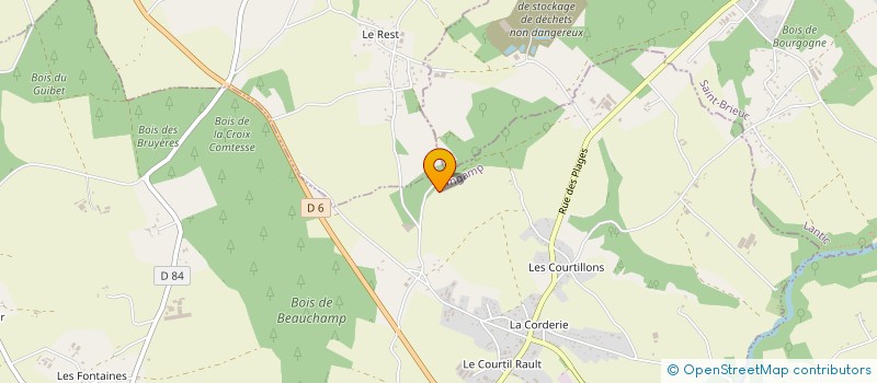 localisation de l'entreprise SCI DE LA BRECHE à PLELO