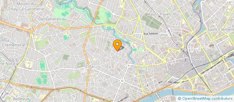 localisation de l'entreprise SCI DE LA BREGERE à NANTES