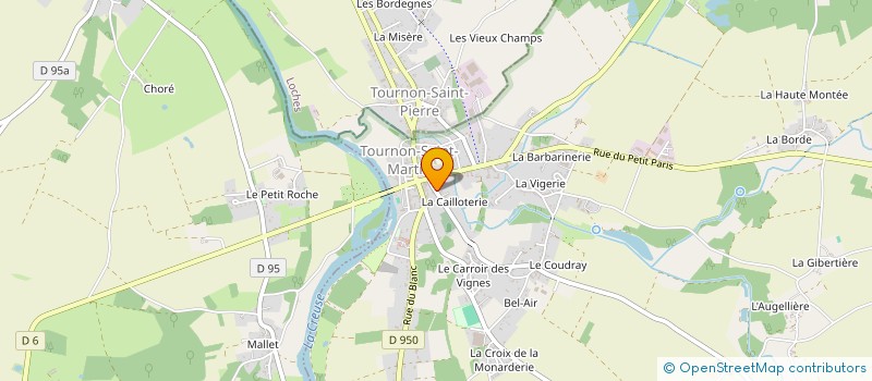 localisation de l'entreprise SCI DE LA BRENNE à TOURNON-SAINT-MARTIN