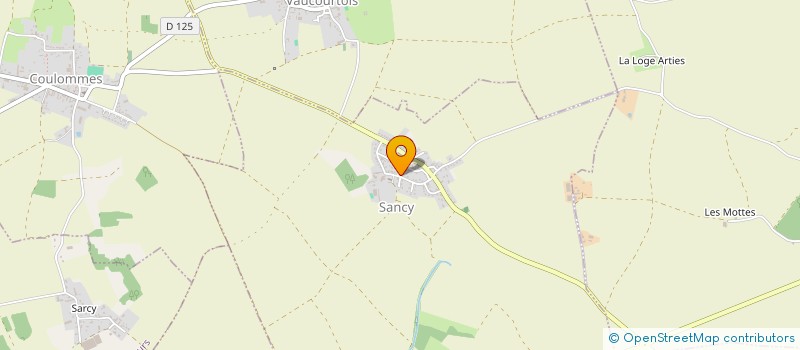 localisation de l'entreprise SCI DE LA BRETAGNE  CRECY-LA-CHAPELLE