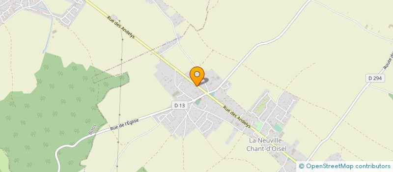 localisation de l'entreprise SCI DE LA BRIG  LA NEUVILLE-CHANT-D'OISEL