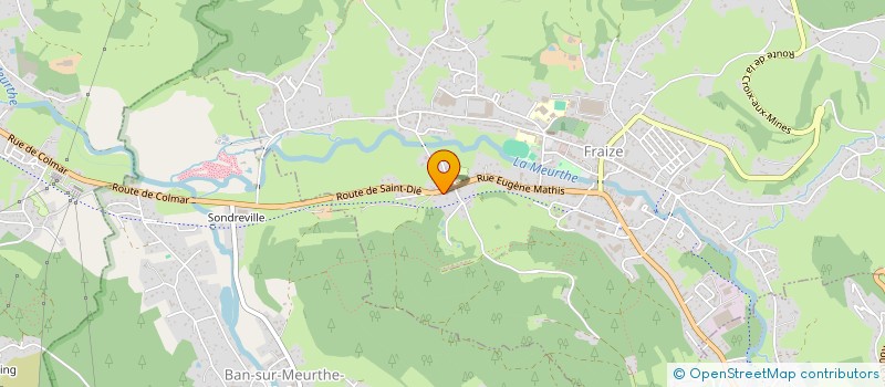 localisation de l'entreprise SCI DE LA BRIMBELLE  PLAINFAING