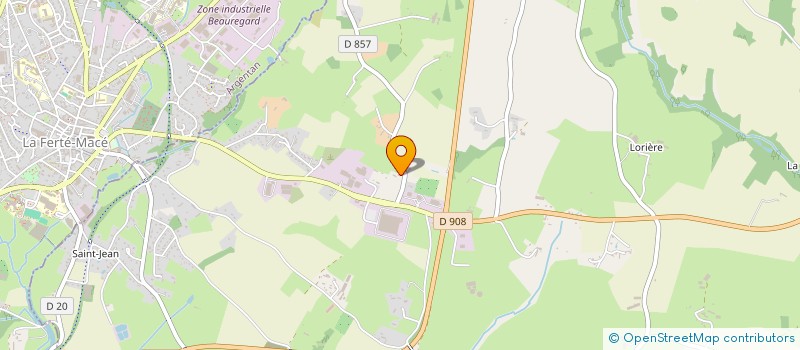 localisation de l'entreprise SCI DE LA BRINDOSSIERE à MAGNY LE DESERT