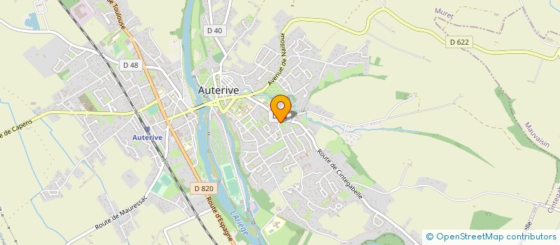 localisation de l'entreprise SCI DE LA BRIQUETERIE  AUTERIVE