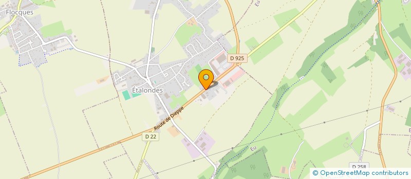 localisation de l'entreprise SCI DE LA BRIQUETERIE  ETALONDES