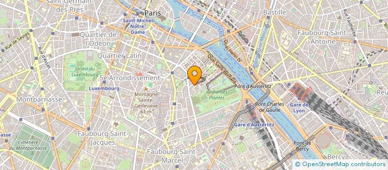 localisation de l'entreprise SCI DE LA BROSSE  PARIS