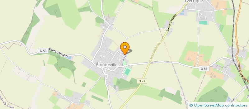 localisation de l'entreprise SCI DE LA BRUYERE  ETOUTTEVILLE