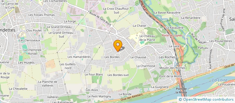 localisation de l'entreprise SCI DE LA BRUZETTE à FONDETTES