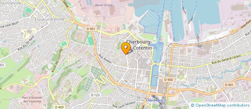 localisation de l'entreprise SCI DE LA BUCAILLE à CHERBOURG-EN-COTENTIN