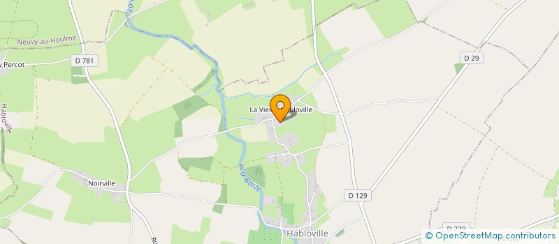 localisation de l'entreprise SCI DE LA BUISSONNIERE à HABLOVILLE