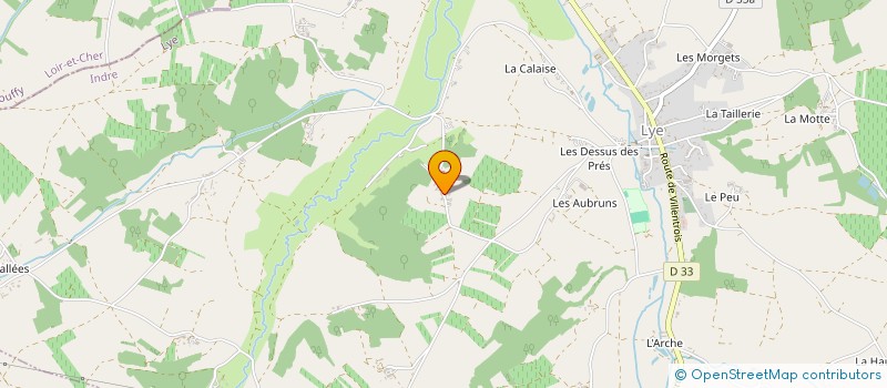 localisation de l'entreprise SCI DE LA BUSIERE à LYE