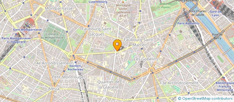 localisation de l'entreprise SCI DE LA BUTTE  PARIS