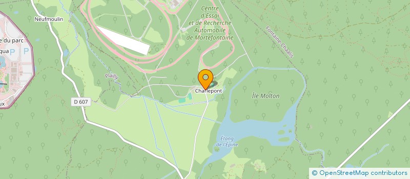 localisation de l'entreprise SCI DE LA BUTTE BLANCHE  MORTEFONTAINE