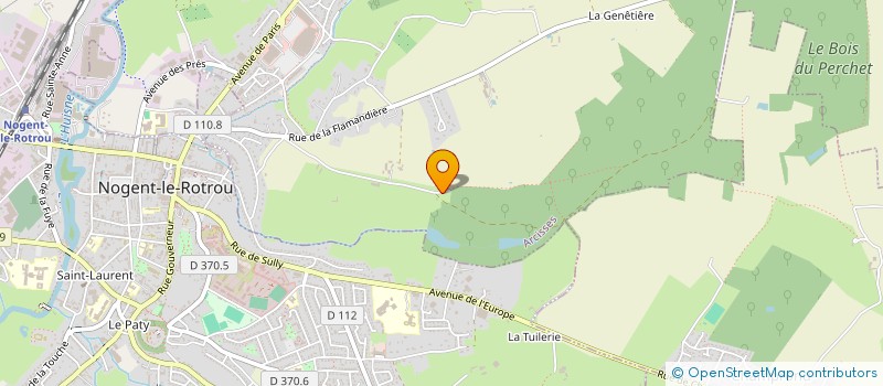 localisation de l'entreprise SCI DE LA BUTTE DE MORINET  ARCISSES