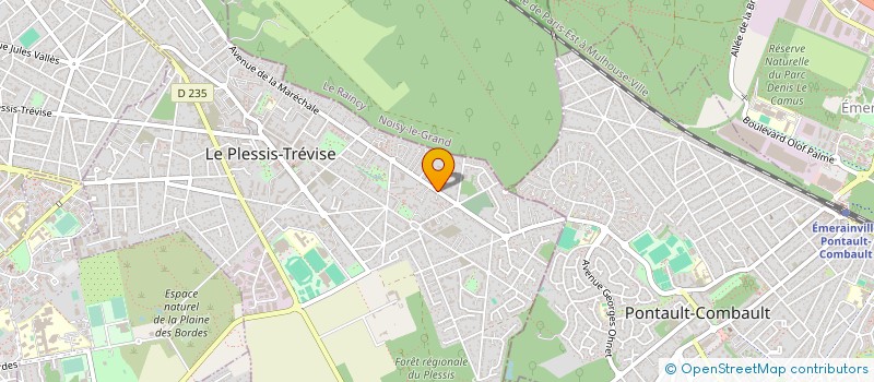 localisation de l'entreprise SCI DE LA BUTTE GAYEN à LE PLESSIS-TREVISE