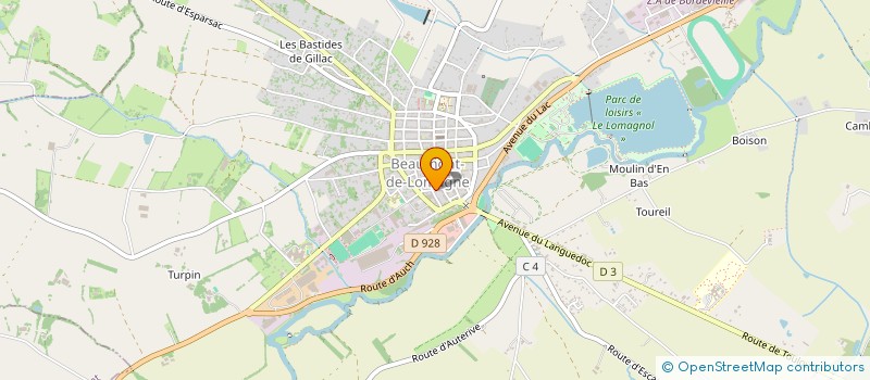 localisation de l'entreprise SCI DE LA BUZONE  BELBEZE-EN-LOMAGNE