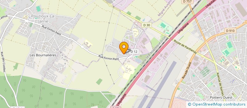 localisation de l'entreprise SCI DE LA CADOUE  VOUNEUIL-SOUS-BIARD