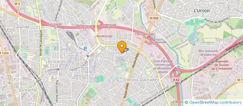 localisation de l'entreprise SCI DE LA CAMARGUE à TOULOUSE
