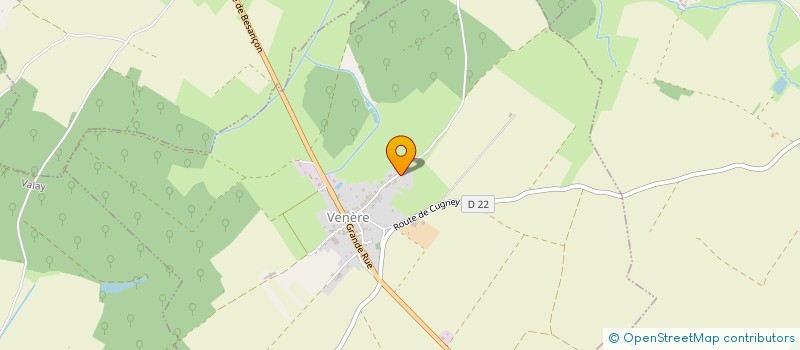 localisation de l'entreprise SCI DE LA CANCOIRE  VENERE