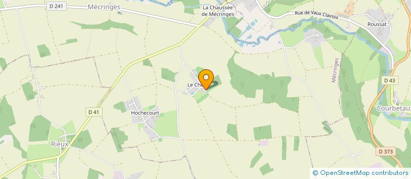 localisation de l'entreprise SCI DE LA CANONNADE  MECRINGES