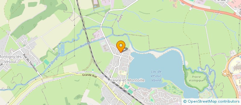 localisation de l'entreprise SCI DE LA CANOPEE  FROTEY-LES-VESOUL