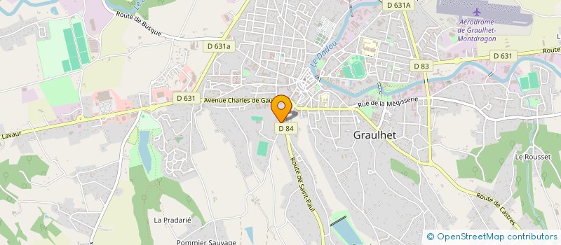 localisation de l'entreprise SCI DE LA CAPELETTE  GRAULHET