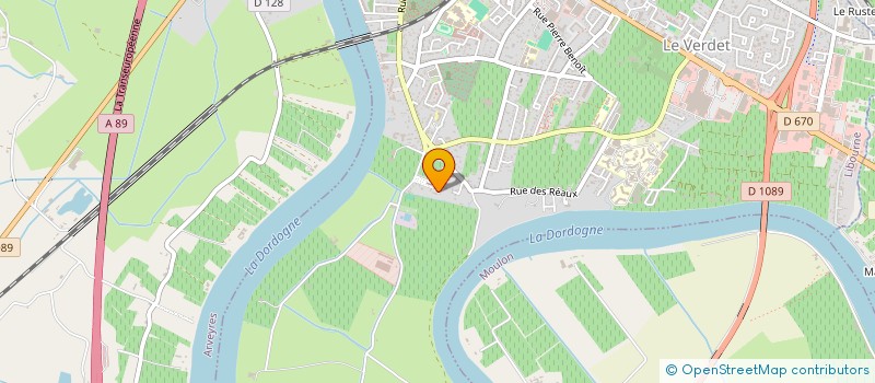 localisation de l'entreprise SCI DE LA CAPELLE  LIBOURNE