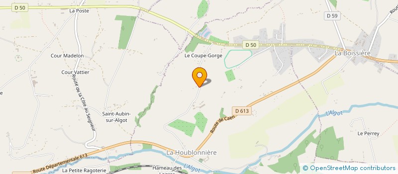 localisation de l'entreprise SCI DE LA CAPELLERIE  LA HOUBLONNIERE