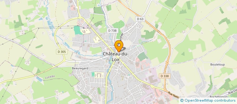 localisation de l'entreprise SCI DE LA CARDABELE  MONTVAL-SUR-LOIR