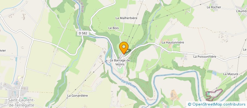 localisation de l'entreprise SCI DE LA CARRIERE  ISIGNY-LE-BUAT