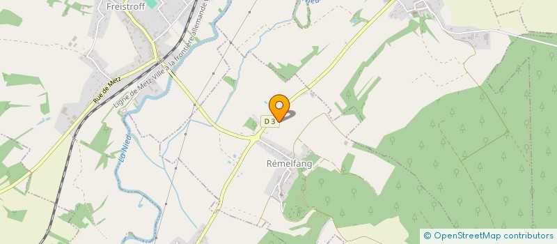 localisation de l'entreprise SCI DE LA CARRIERE  REMELFANG