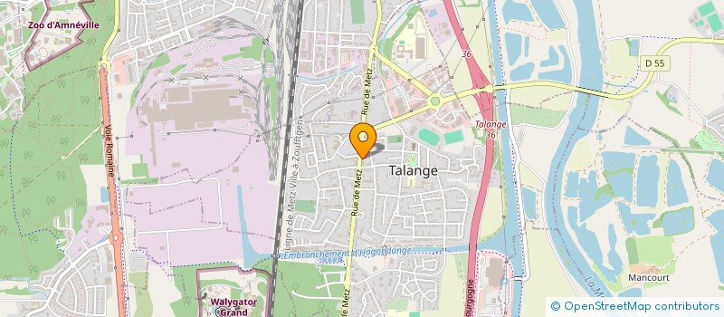 localisation de l'entreprise SCI DE LA CARRIERE à TALANGE