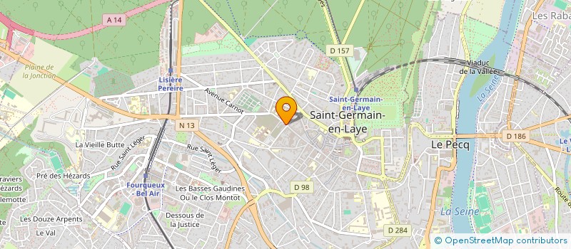 localisation de l'entreprise SCI DE LA CARRIERE  SAINT-GERMAIN-EN-LAYE