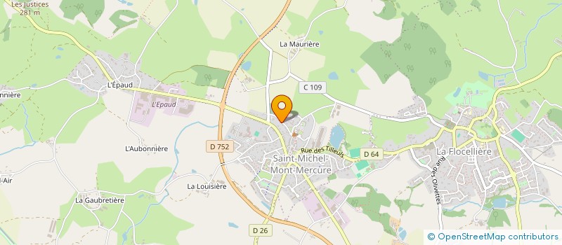 localisation de l'entreprise SCI DE LA CARRIERE à SEVREMONT