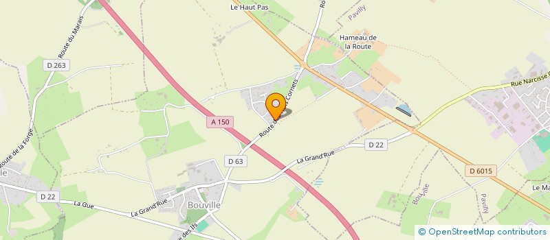 localisation de l'entreprise SCI DE LA CASTELLANE à BOUVILLE