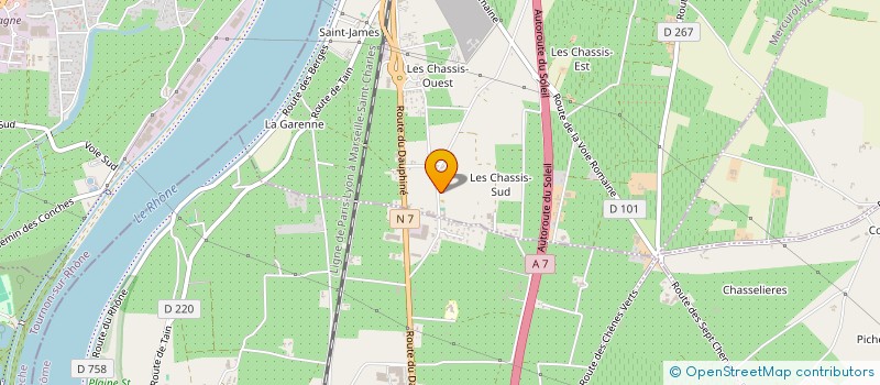 localisation de l'entreprise SCI DE LA CAVE DU GRAND LIMAN  BEAUMONT-MONTEUX