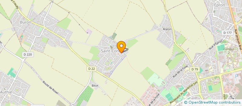 localisation de l'entreprise SCI DE LA CEINTURE à SAINT-CONTEST