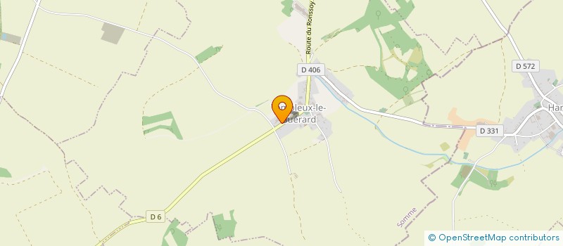 localisation de l'entreprise SCI DE LA CENSE  TEMPLEUX-LE-GUERARD