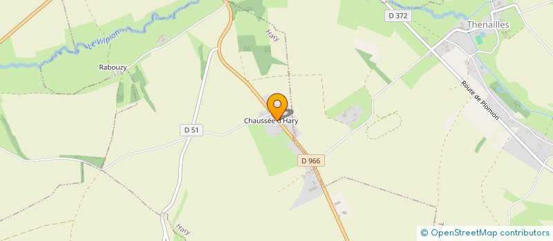 localisation de l'entreprise SCI DE LA CENSE CRAPAUD  HARY