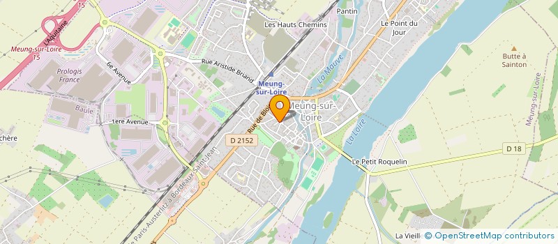 localisation de l'entreprise SCI DE LA CERCHE  MEUNG-SUR-LOIRE