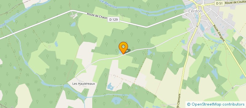 localisation de l'entreprise SCI DE LA CHAISE à ISDES